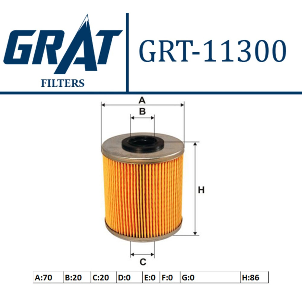 GRAT YAKIT FİLTRESİ GRT-11300